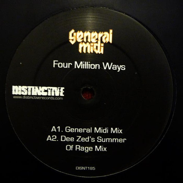 General Midi - Four Million Ways (12")