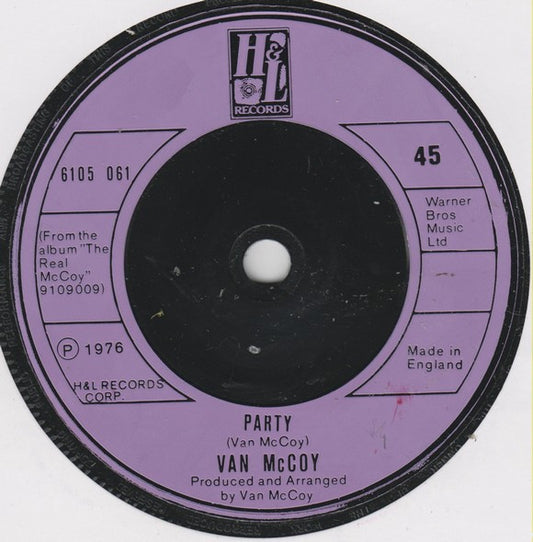 Van McCoy - Party (7", Single)