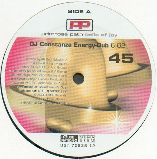 Primrose Path* - Bells Of Joy (12")