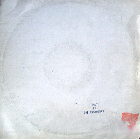 The Pasadenas - Tribute (Right On) (12", Promo)
