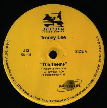 Tracey Lee - The Theme (12")