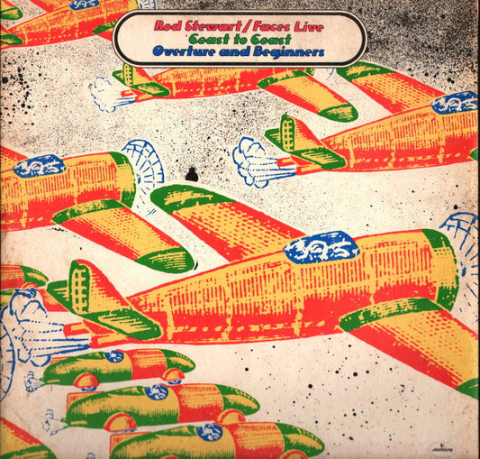 Rod Stewart / Faces (3) - Live Coast To Coast  - Overture And Beginners (LP, Album)
