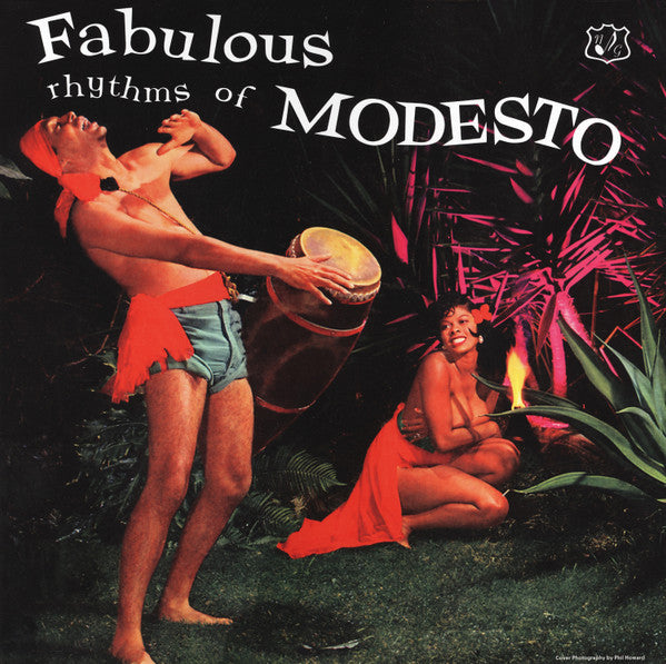 Modesto Duran - Fabulous Rhythms Of Modesto (LP, Album, RE, Red)