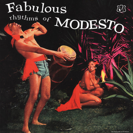 Modesto Duran - Fabulous Rhythms Of Modesto (LP, Album, RE, Red)