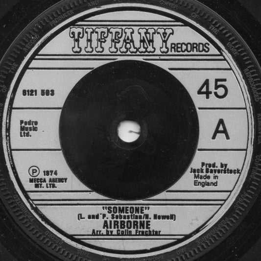 Airborne (4) - Someone (7", Single)