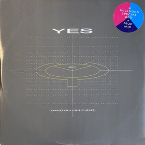 Yes - Owner Of A Lonely Heart (12", Dam)