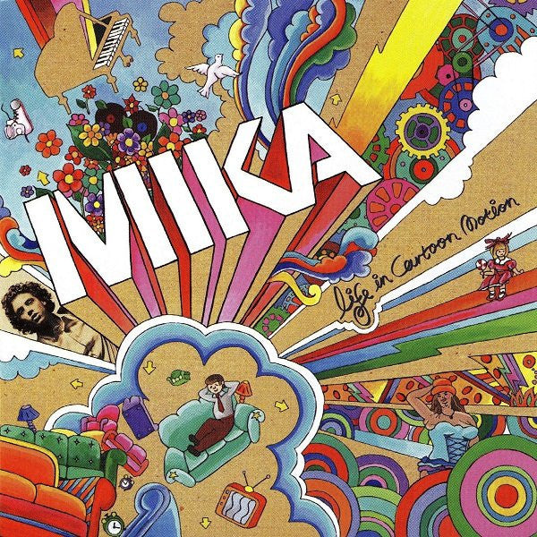MIKA (8) - Life In Cartoon Motion (CD, Album, Enh, Jew)