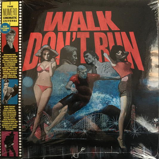 Various - Louis Wayne Moody Presents: Walk Don't Run (LP, Comp, Blu)