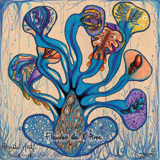Houeida Hedfi = هويدة هادفي* - Fleuves De L'âme (2xLP, Album)
