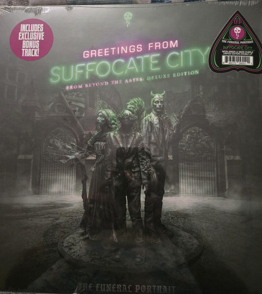 The Funeral Portrait - Greetings From Suffocate City (From Beyond The Abyss: Deluxe Edition) (LP, Gre + LP, Pur + Album, Dlx, Ltd, RE)