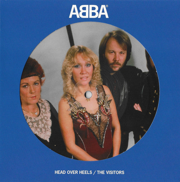 ABBA - Head Over Heels / The Visitors (7", Single, Pic, RE)