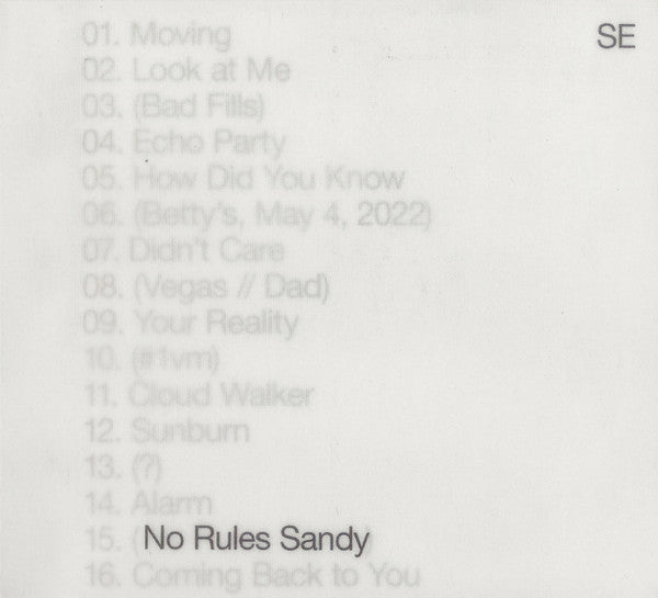 Sylvan Esso - No Rules Sandy (CD, Album)