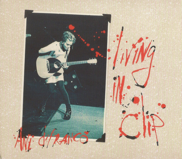 Ani DiFranco - Living In Clip (2xCD, Album, RM)