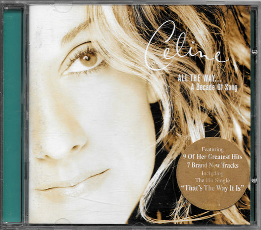 Celine Dion* - All The Way... A Decade Of Song (CD, Comp)