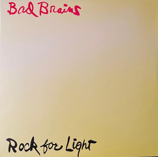 Bad Brains - Rock For Light (LP, Album, RE, RM)