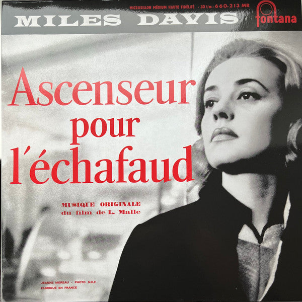 Miles Davis - Ascenseur Pour L'échafaud (LP, Album, RE, Gat)