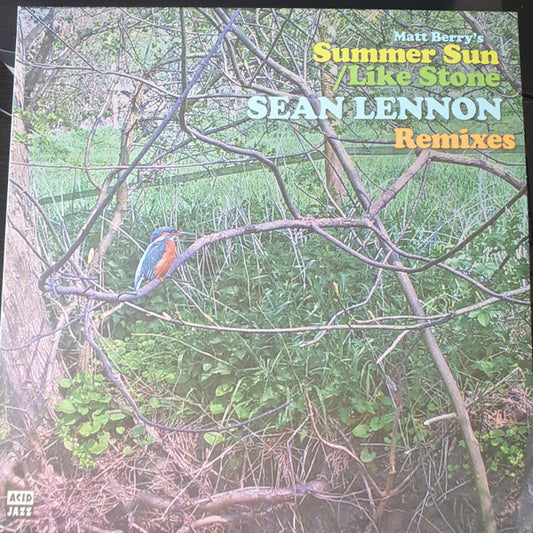 Matt Berry (3) - Summer Sun / Like Stone (Sean Lennon Remixes) (12", Single, Ltd)