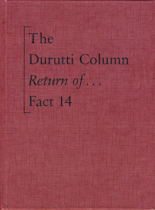 The Durutti Column - The Return Of The Durutti Column (2xCD, Album, RE, RM)
