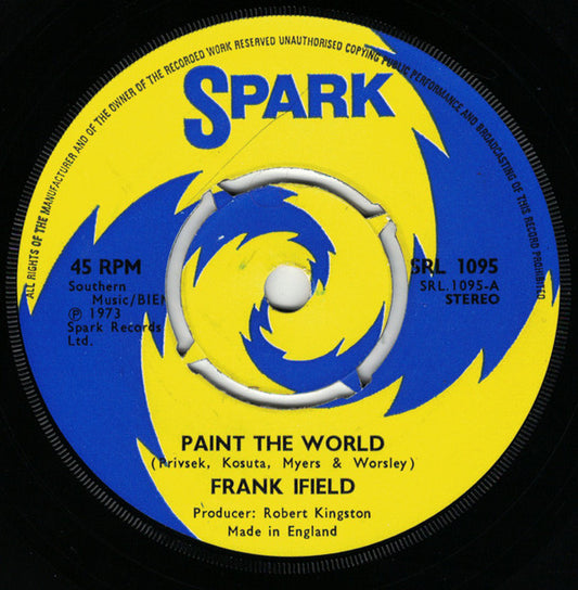 Frank Ifield - Paint The World / Why Can't People Be People (7", Single)