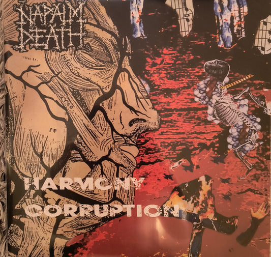 Napalm Death - Harmony Corruption (LP, Album, RE, RM)