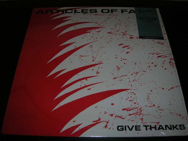 Articles Of Faith - Give Thanks (LP, Album, Dlx, Ltd, RE, RM, Bla)