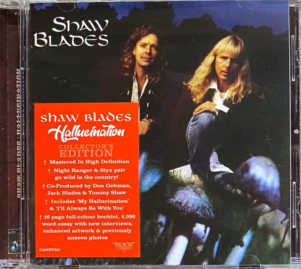 Shaw Blades - Hallucination (CD, Album, RE, RM)