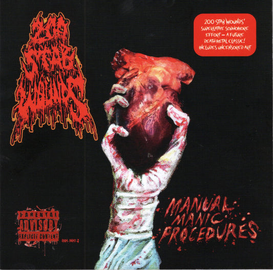 200 Stab Wounds - Manual Manic Procedures (CD, Album)