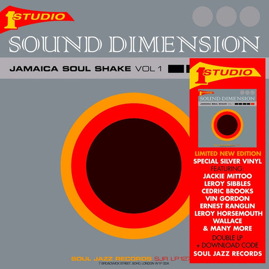 Sound Dimension - Jamaica Soul Shake Vol 1 (2xLP, Comp, Ltd, Sil)