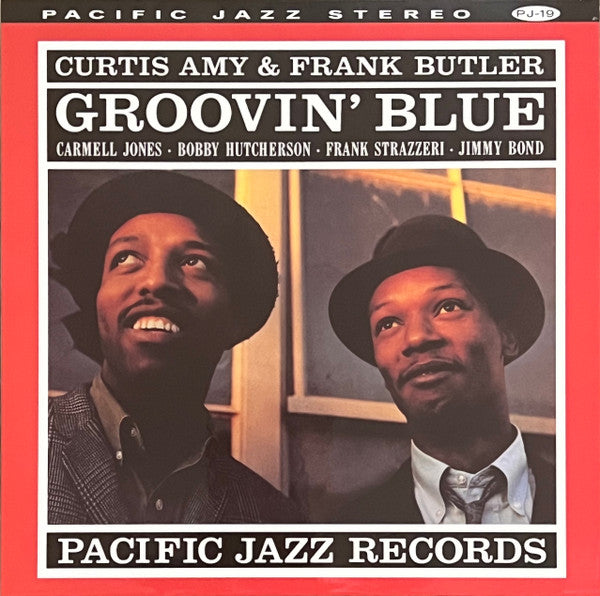 Curtis Amy & Frank Butler - Groovin' Blue (LP, Album, RE, 180)