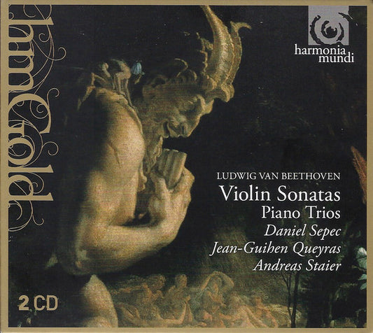 Ludwig van Beethoven - Daniel Sepec, Jean-Guihen Queyras, Andreas Staier - Violin Sonatas / Piano Trios (2xCD, Comp, Dig)