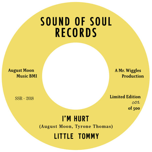 Little Tommy - I'm Hurt b/w Lov'h (7", RE)
