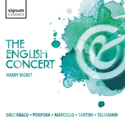 The English Concert, Harry Bicket - Dall'abaco, Porpora, Marcello, Tartini & Telemann (CD, Album)