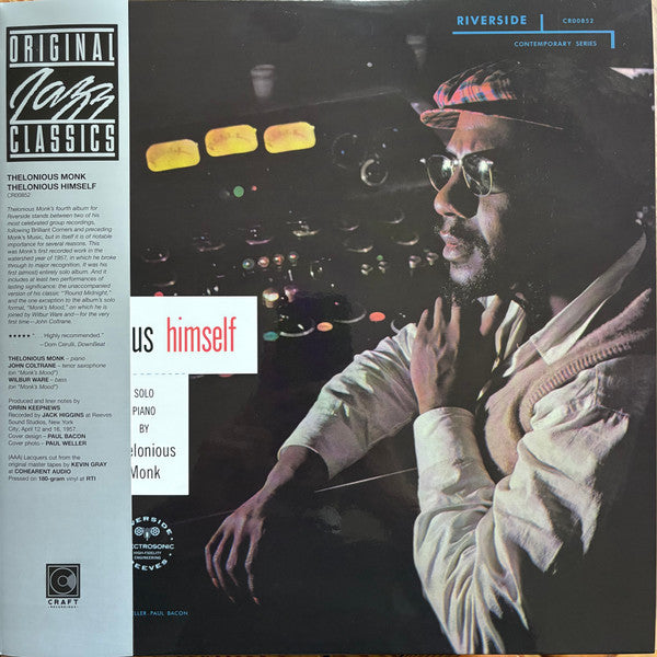 Thelonious Monk - Thelonious Himself (LP, Album, Mono, RE, 180)
