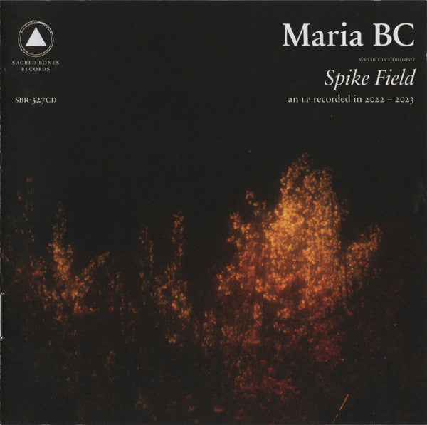 Maria BC - Spike Field (CD, Album)