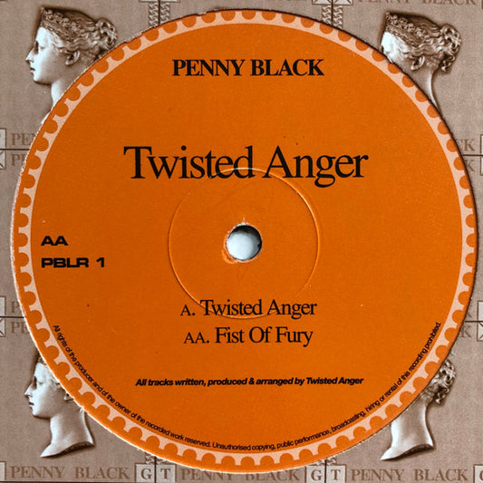 Twisted Anger - Twisted Anger / Fist Of Fury (12")