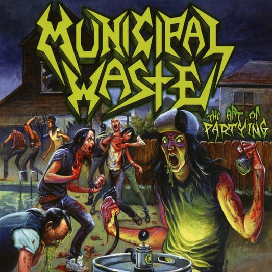 Municipal Waste - The Art Of Partying (LP, Album, RE)