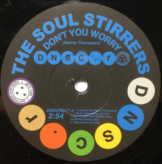 The Soul Stirrers / Spinners - Don't You Worry / Memories Of Her Love Keep Haunting Me (7", Single)