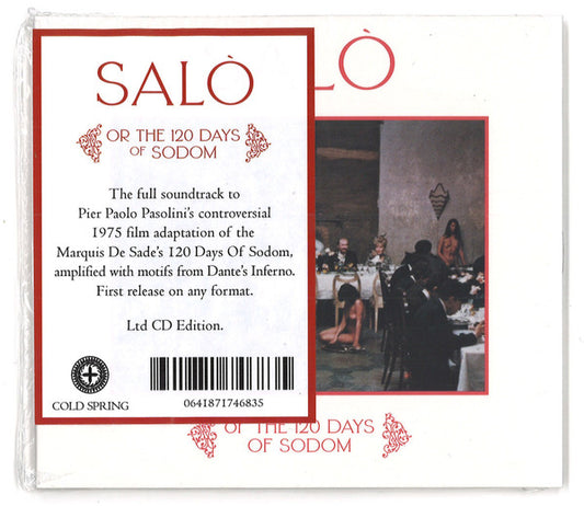 Various - Salò Or The 120 Days Of Sodom (CD)