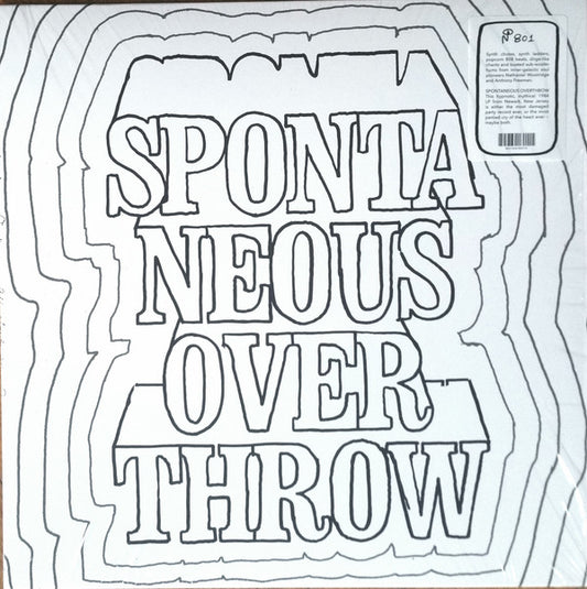 Spontaneous Overthrow - All About Money (LP, Album, RE)