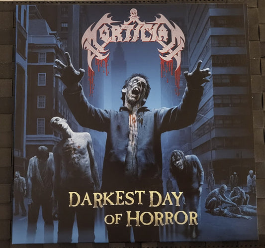 Mortician - Darkest Day Of Horror (LP, Album, RE, Blu)
