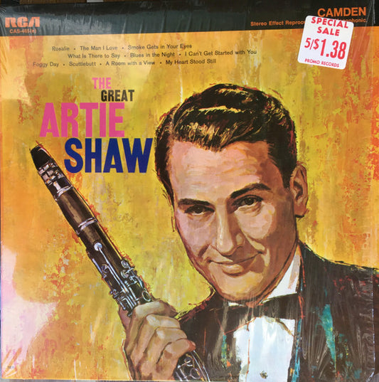 Artie Shaw - The Great Artie Shaw (LP, Comp, Ste)
