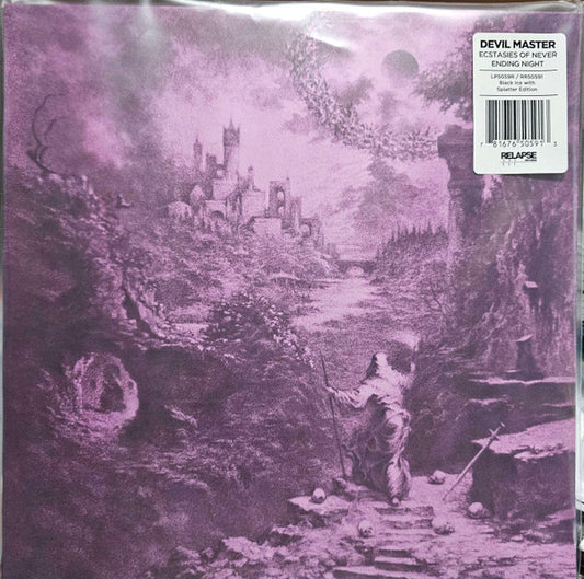 Devil Master - Ecstasies Of Never Ending Night (LP, Album, RP, Bla)