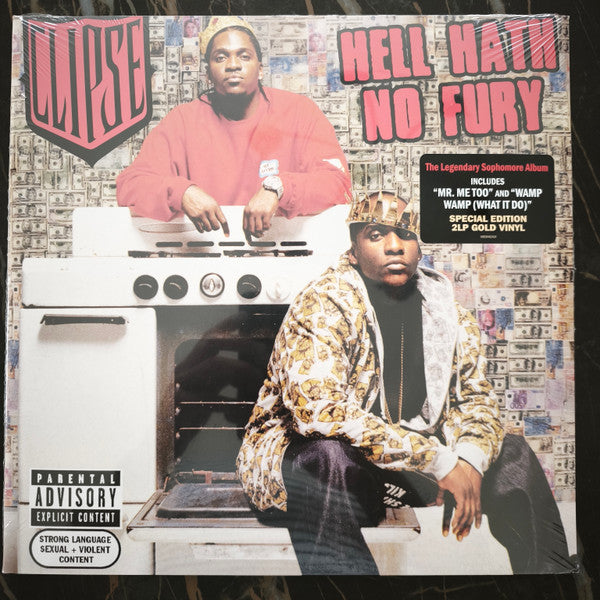 Clipse - Hell Hath No Fury (2xLP, Album, RE, S/Edition, Gol)