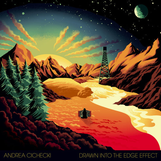 Andrea Cichecki - Drawn Into The Edge Effect (LP, Album, Ltd, Red)