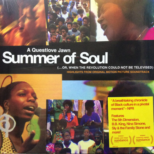 Various - Summer Of Soul (...Or, When The Revolution Could Not Be Televised) Highlights From Original Motion Picture Soundtrack (LP, Album, Comp, S/Edition, Red)