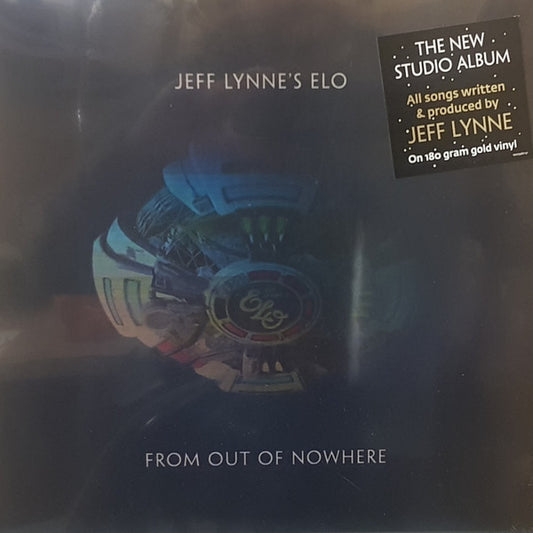 Jeff Lynne's ELO* - From Out Of Nowhere (LP, Album, Gol)