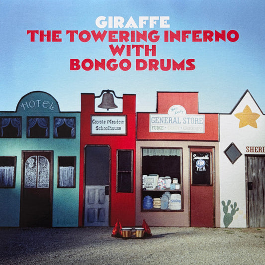 Giraffe (13) - The Towering Inferno With Bongo Drums (LP, Album, Red)