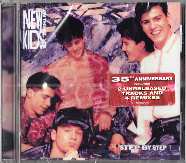 New Kids On The Block - Step By Step (CD, Album, M/Print, RM, 35t)