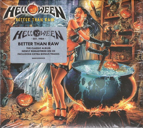 Helloween - Better Than Raw (CD, Album, RE, RM, Dig)