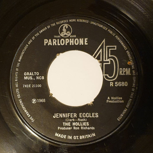 The Hollies - Jennifer Eccles (7", Single, M/Print, 4-P)
